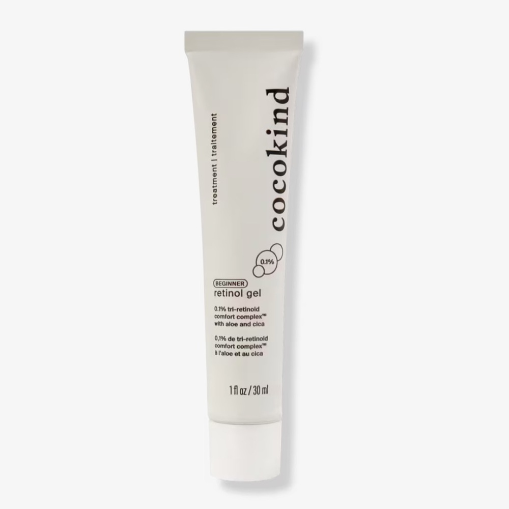 Cocokind Beginner Retinol Gel 0.1% TRI-RETINOID
COMFORT COMPLEX™